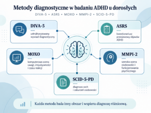 DIVA-5, MOXO, ASRS, MMPI-2 i SCID-5-PD – metody diagnostyczne